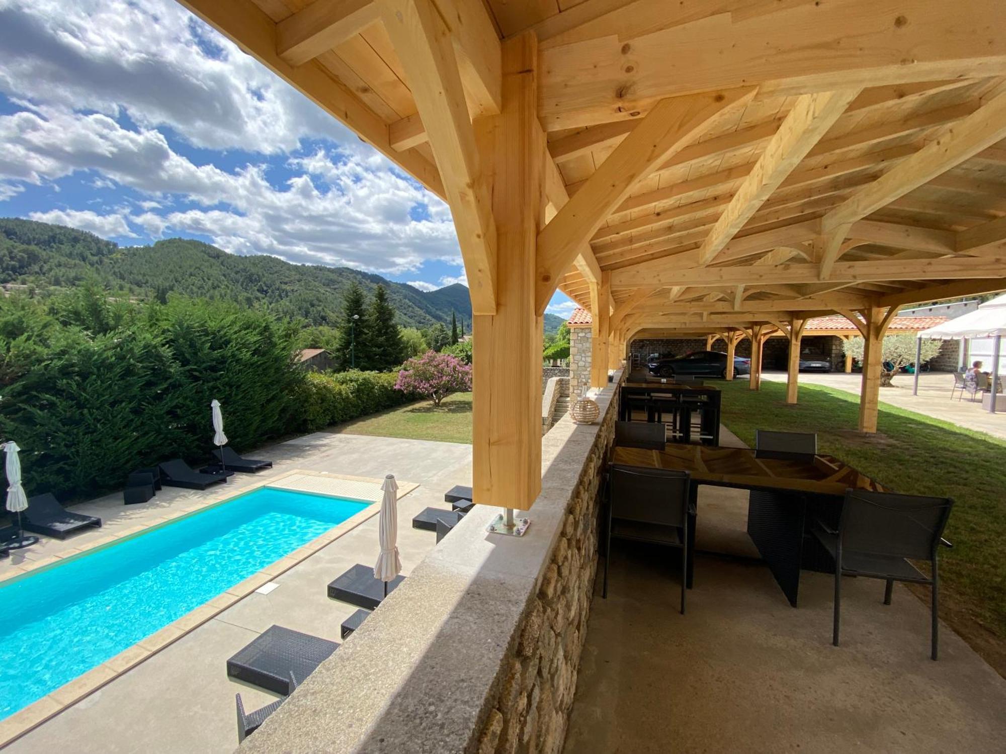 Saint-Fortunat-sur-Eyrieux Domaine Les Buis B&B 외부 사진